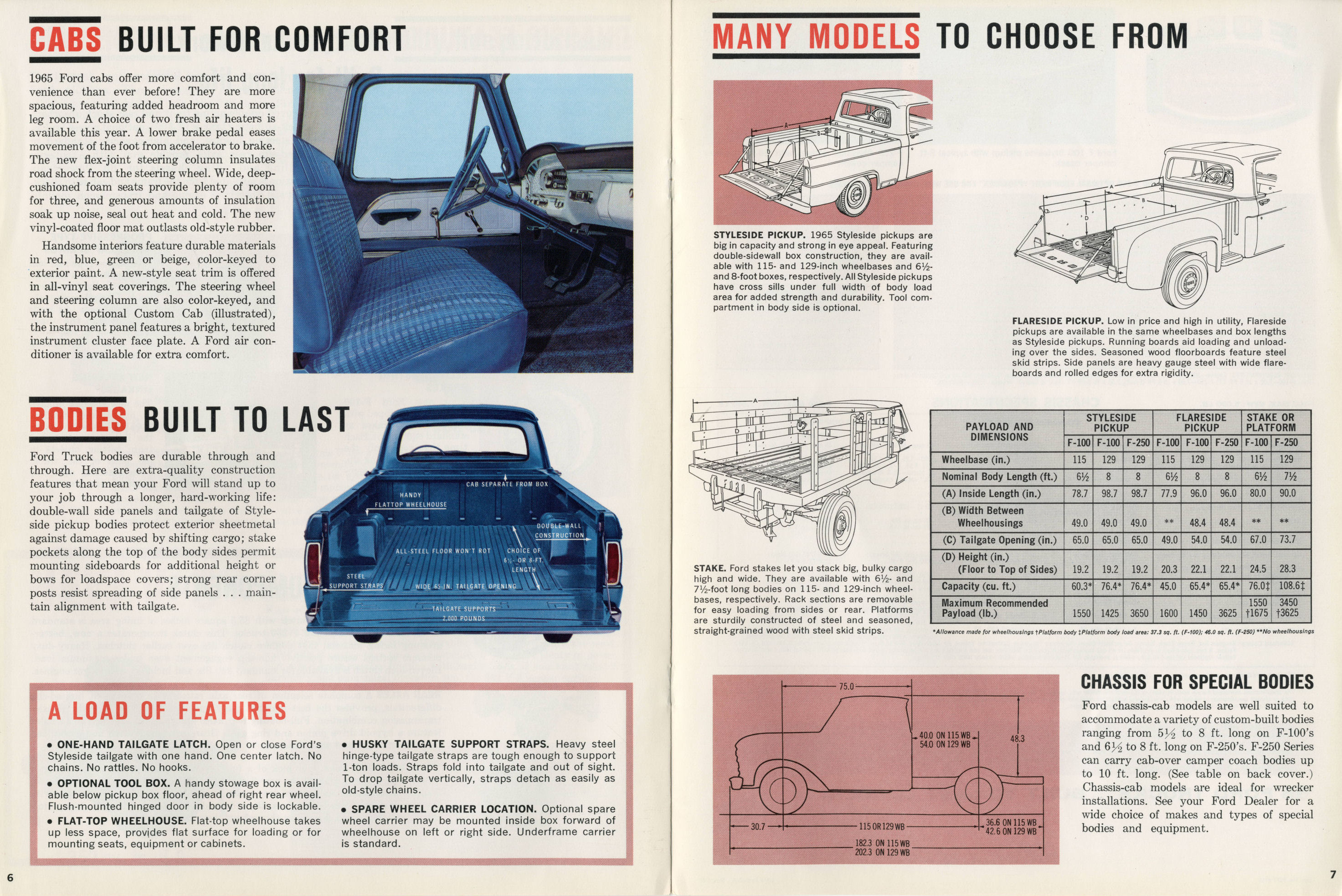 1965 Ford Truck Brochure